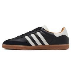 Adidas JJJJound x Samba OG Black detail close-up