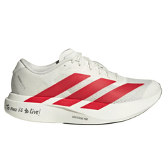 Adidas AdiZero EVO SL "Off White / Better Scarlet / Core Black" - Cloud Treadadidas adizero evo sl dubaiadidas adizero evo sl off white better scarlet core black dubai