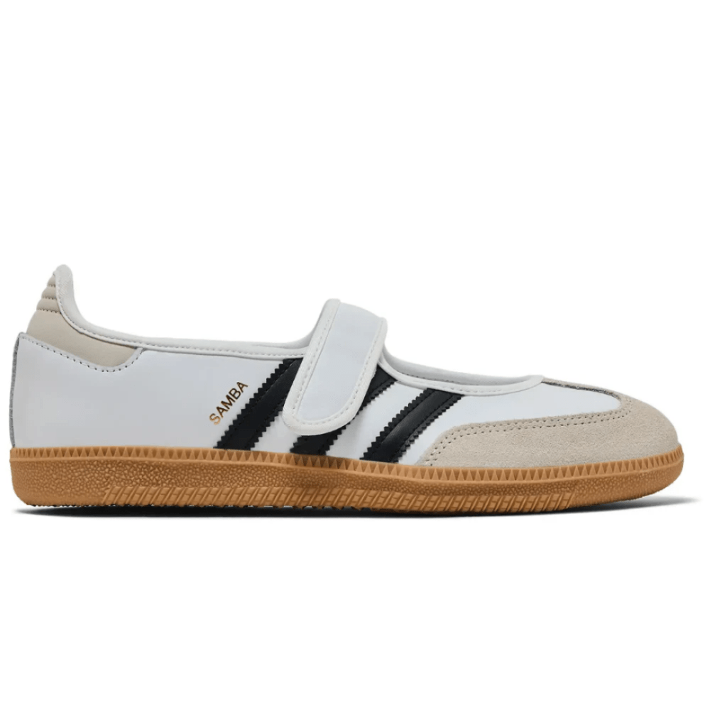Adidas Samba Jane 'White Black Gum' - Cloud Treadadidas lifestyle sneakers dubaiadidas originals samba dubai