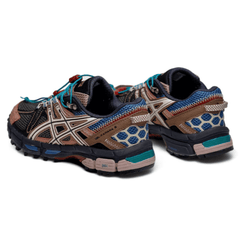 Asics Gel Kahana 8 FL "Brown Blue" - Cloud Treadasics brown blue sneakers uaeasics brown trail shoes dubai