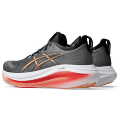 Asics Gel Nimbus 27 'Carbon / Mojave' - Cloud Treadasics gel nimbus carbon mojaveasics running shoes uae
