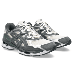 ASICS GEL-NYC Cream Steel Grey upper detail