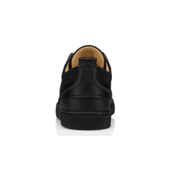 Christian Louboutin Retero Grained Calf Leather Black upper detail