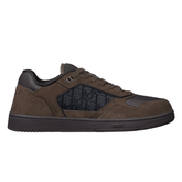 Dior B27 Uptown Low - Top Sneaker "Deep Brown Suede, Black Smooth" - Cloud Treadbuy dior b27 uptown dubaidior b27 brown black sneakers uae