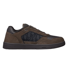 Dior B27 Uptown Low - Top Sneaker "Deep Brown Suede, Black Smooth" - Cloud Treadbuy dior b27 uptown dubaidior b27 brown black sneakers uae