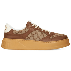 Gucci Gg Canvas leather - trimmed sneakers - Cloud Treadbuy gucci gg sneakers dubaigucci 2025 sneakers dubai