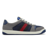 Gucci Gg Screener 'Grey Navy' - Cloud Treadbuy gucci gg screener dubaigucci 2025 sneakers dubai