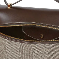 Loro Piana L27 “The Extra Bag” in Pecora Nera Leather - Cloud TreadWomen's BagCrossbody BagDesigner Bags