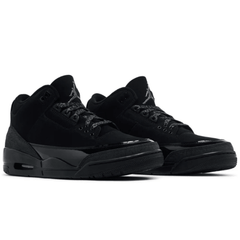 Nike Air Jordan 3 Retro ‘Black Cat’ 2025 detail close-up