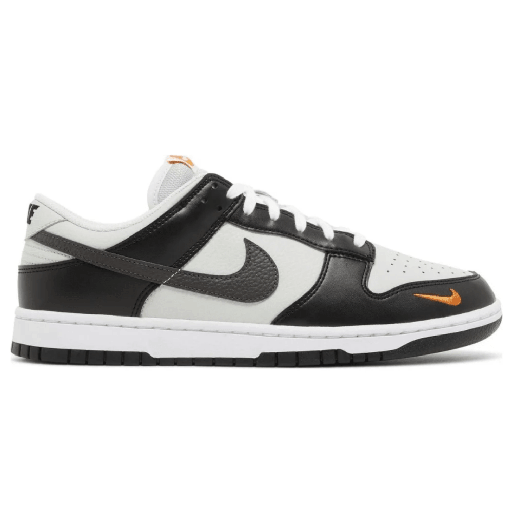 Nike Dunk Low Mini Swoosh Black Orange sneakers Dubai