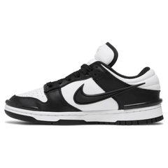Outsole of Nike Dunk Low Twist ‘Panda’ sneaker showing traction pattern