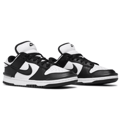 Front view of Nike Dunk Low Twist ‘Panda’ sneaker