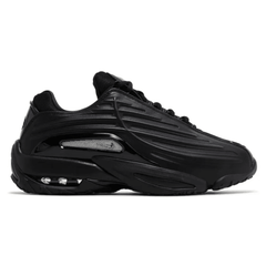 Side view of Nike Nocta x Hot Step 2 'Black' sneaker with layered black panels