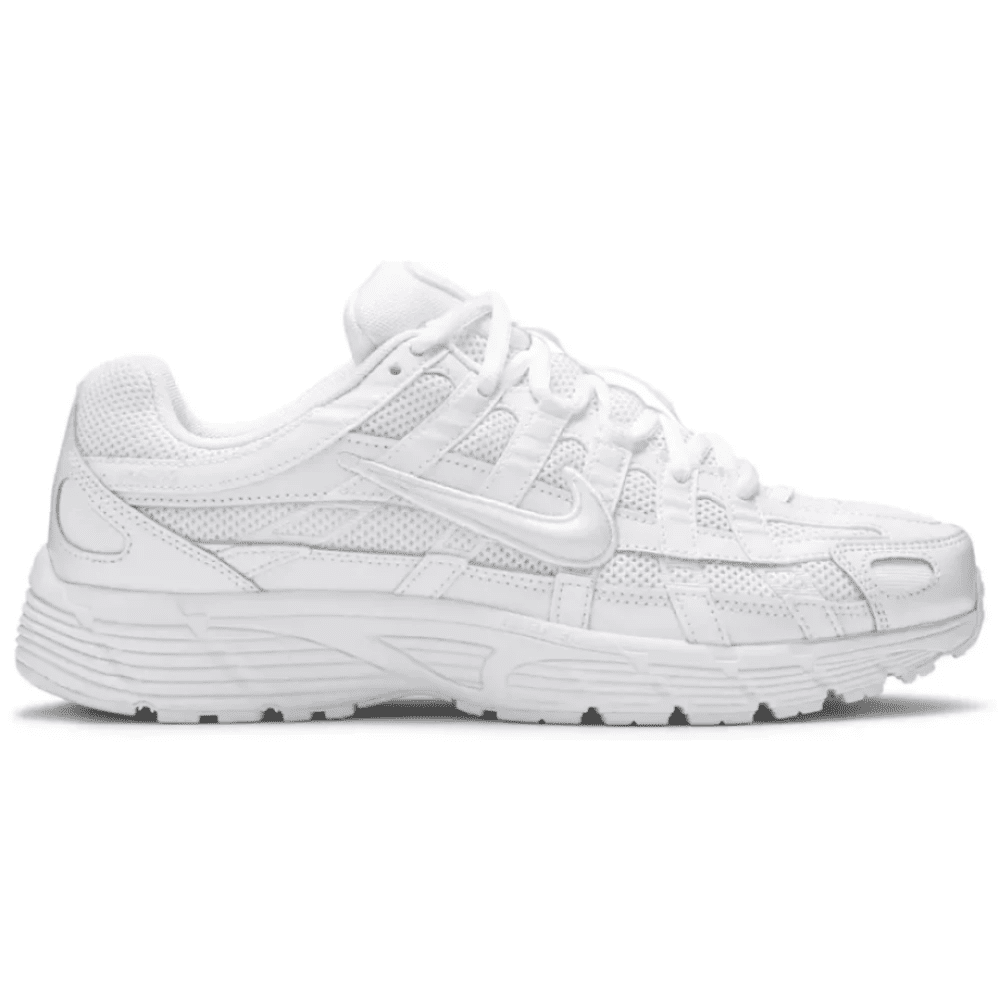 Nike P-6000 Triple White side profile