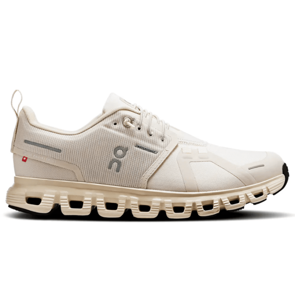 On Cloud 6 Waterproof 'Pearl | Cream' side profile