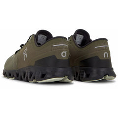 ON Cloud X3 Olive Green - Running & Training Shoes - Cloud Tread