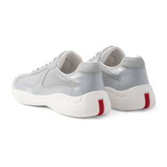 Prada America's Cup chunky - sole lace - up "Light Grey" - Cloud Treadbuy prada americas cup dubaiprada americas cup 2025 dubai