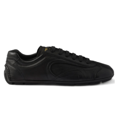 Prada Montecarlo Re - edition 2005 Antiqued Nappa Leather Sneakers "Black" - Cloud Treadbuy prada montecarlo sneakers dubaiprada luxury sneakers uae