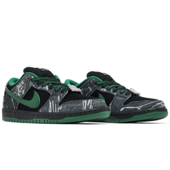 THERE Skateboards x Dunk Low SB Ultra Humanized Special Box heel view