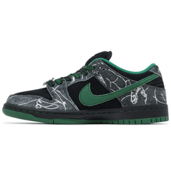 THERE Skateboards x Dunk Low SB Ultra Humanized Special Box on feet Dubai