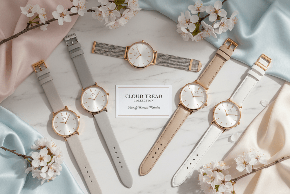 Trendy Women Watches - Cloud Tread Collection