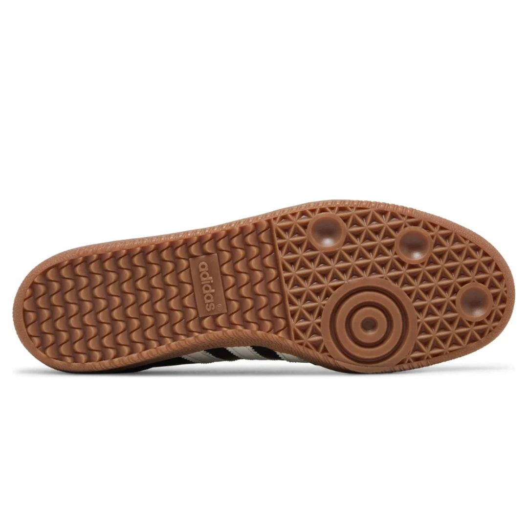 Adidas JJJJound x Samba OG Black texture macro