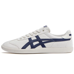 Close-up of Asics Onitsuka Tiger Tokuten ‘White Blue’ materials