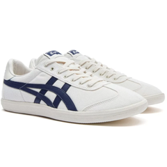 Heel view of Asics Onitsuka Tiger Tokuten ‘White Blue’