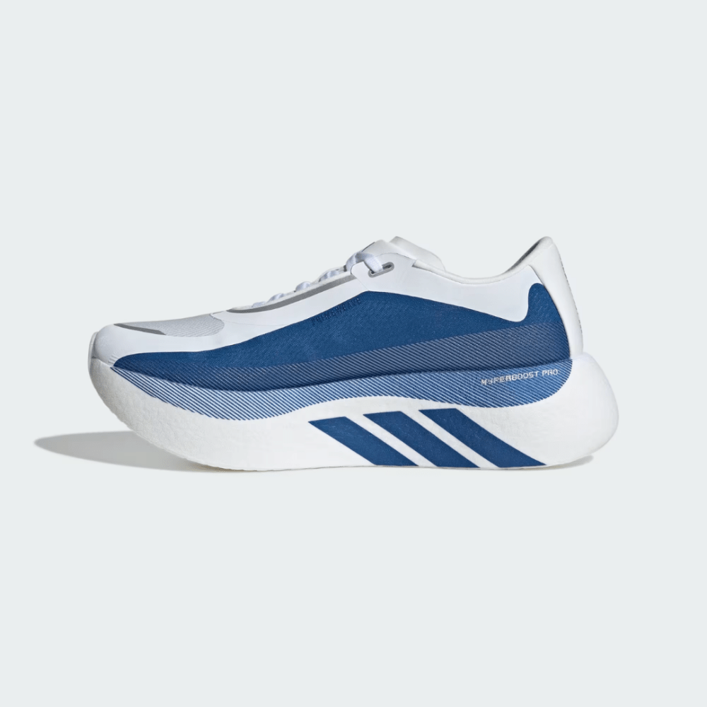 Front view of adidas Hyperboost Edge men’s running shoes