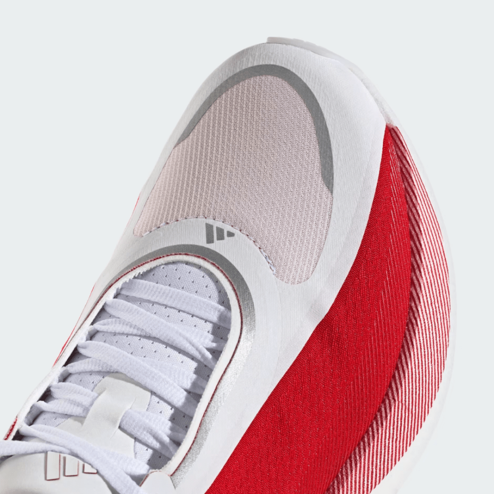 Front view of adidas Hyperboost Edge running shoes