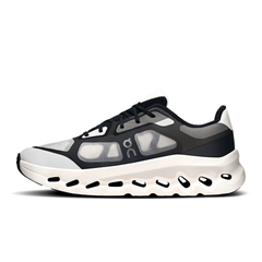Side profile of On Cloudtilt Remix Black Ivory shoes