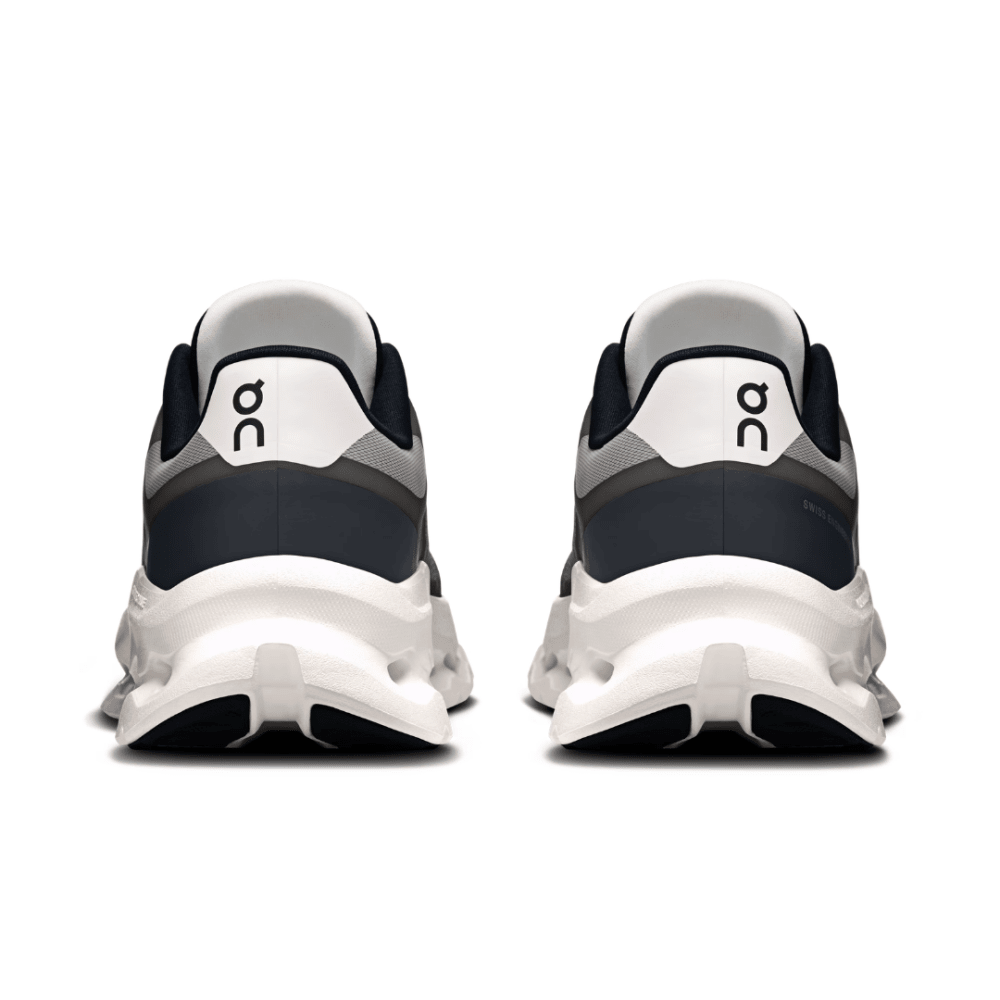 Outsole of On Cloudtilt Remix Black Ivory walking shoes