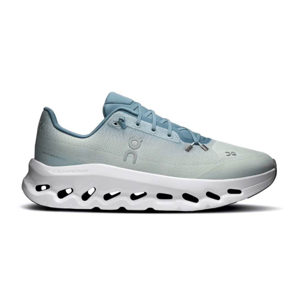 Side profile of On Cloudtilt Tide Mineral men’s shoes