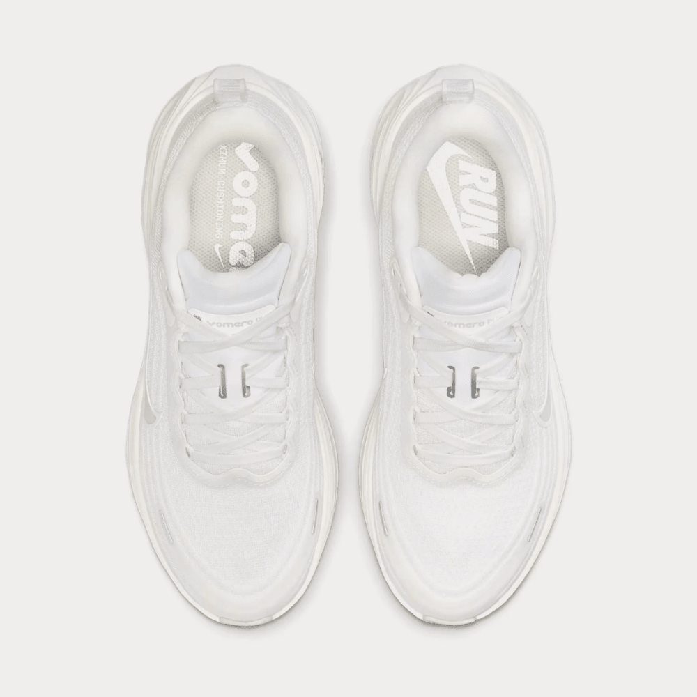 Nike Vomero Plus White top view