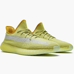 Yeezy Boost 350 V2 Marsh on feet Dubai