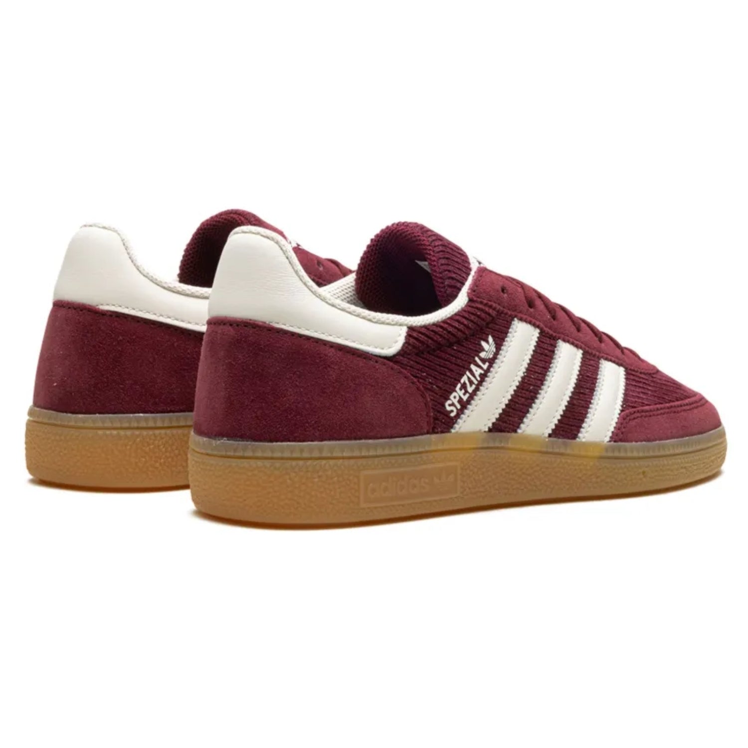 Adidas Handball Spezial Corduroy & Suede Sneakers – Shadow Red - Cloud Tread