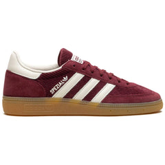 Adidas Handball Spezial Corduroy & Suede Sneakers – Shadow Red - Cloud Tread