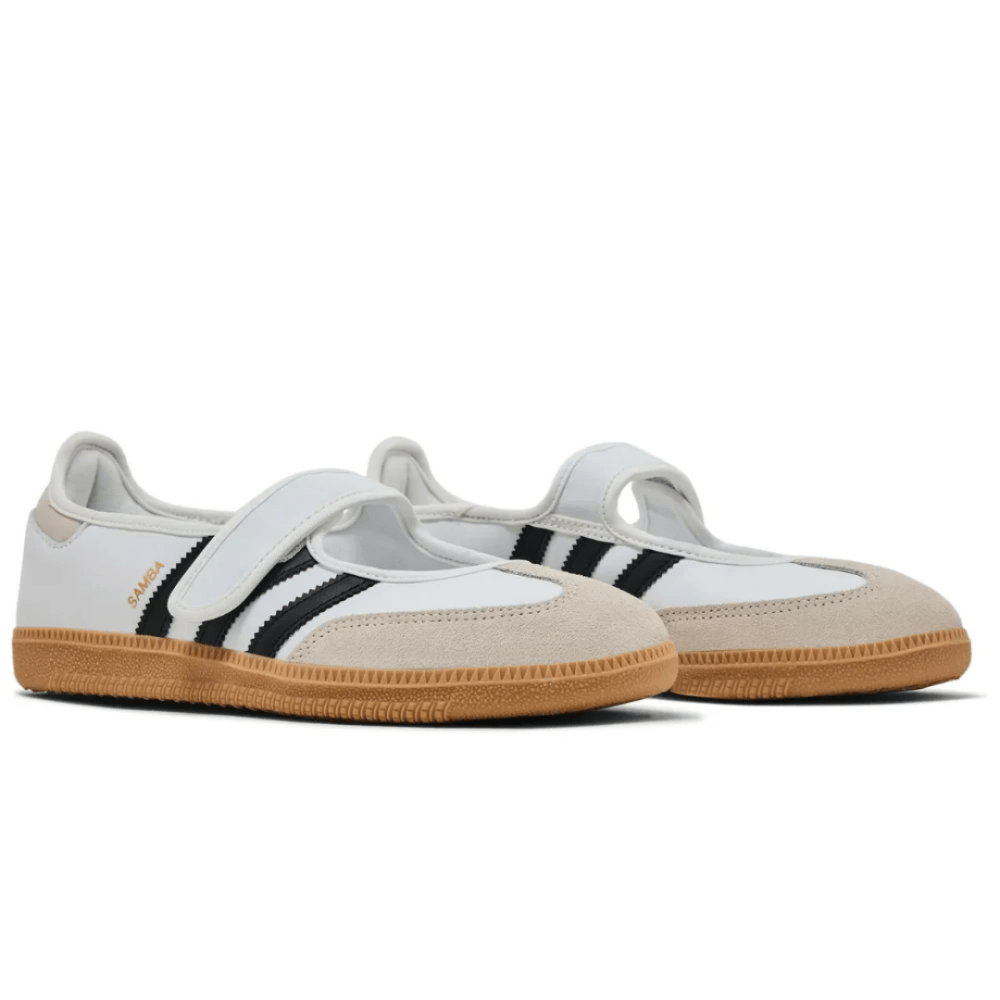 Adidas Samba Jane 'White Black Gum' - Cloud Treadadidas lifestyle sneakers dubaiadidas originals samba dubai