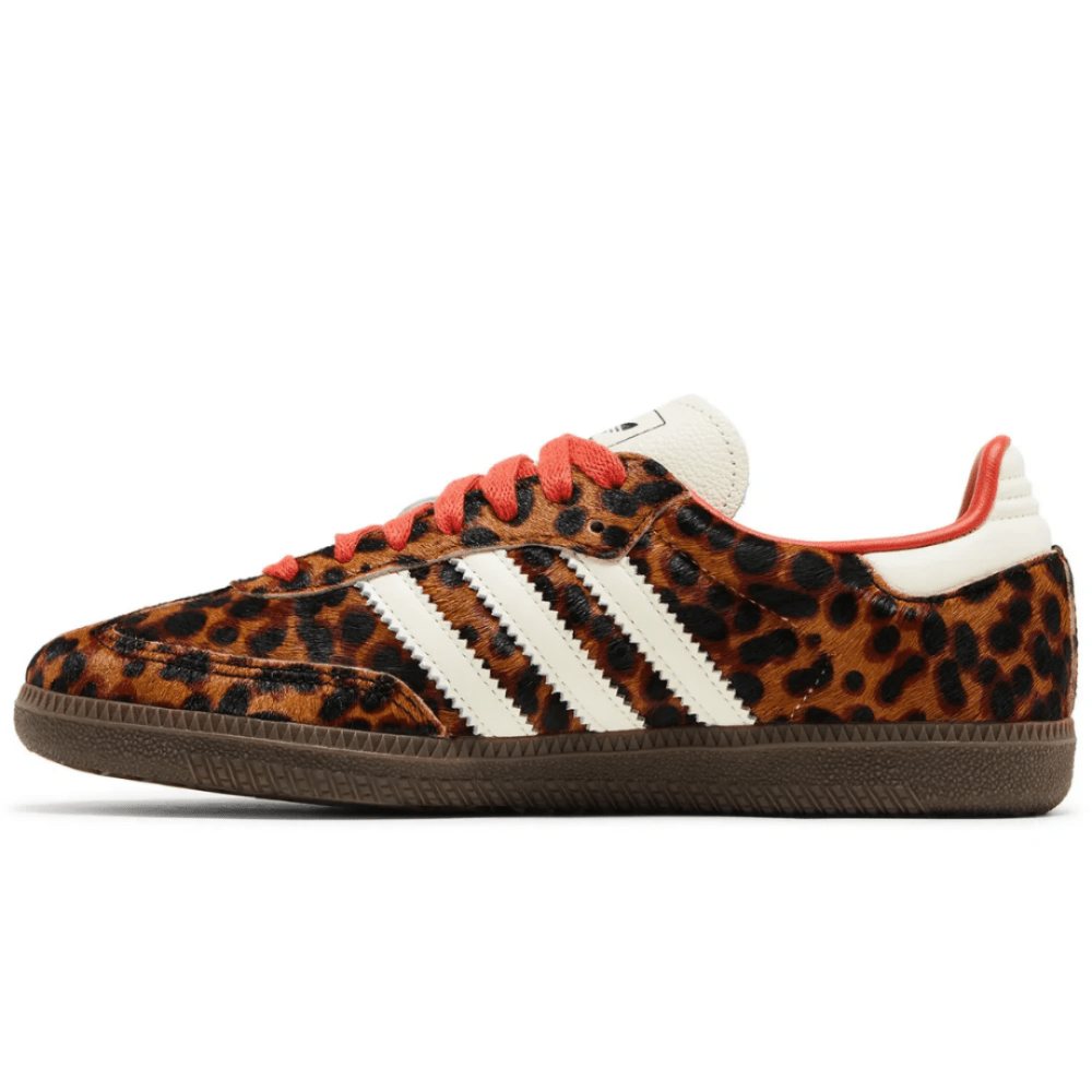 adidas Samba OG 'Cheetah Pack - Preloved Red' - Cloud Treadadidas cheetah pack 2025 uaeadidas samba animal print dubai