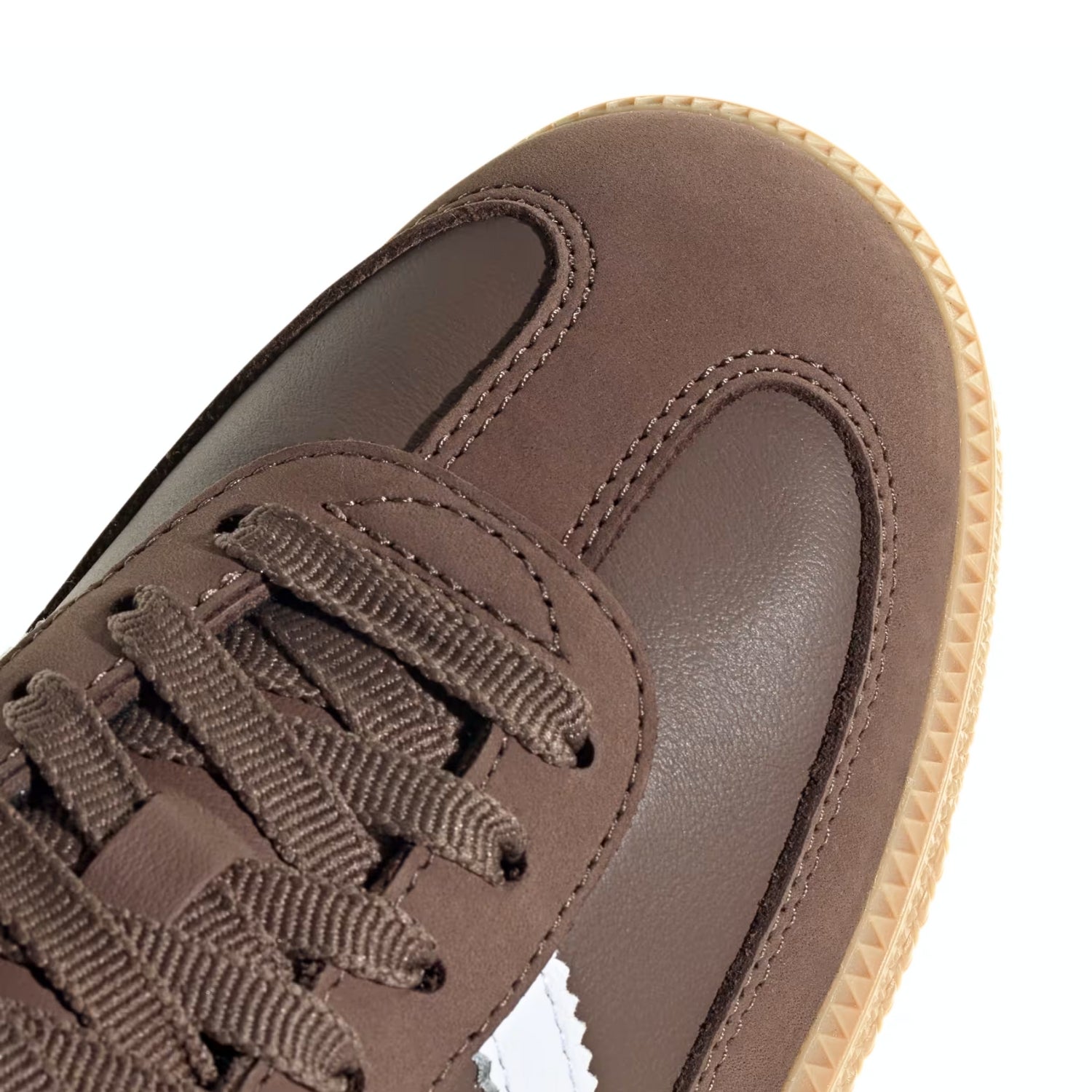 Adidas Samba OG Low - Top Leather Sneakers – White & Gum - Cloud Tread