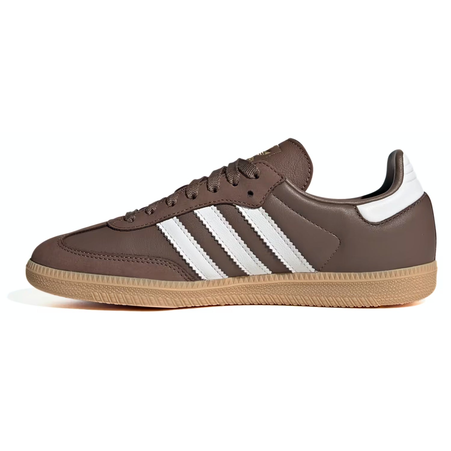 Adidas Samba OG Low - Top Leather Sneakers – White & Gum - Cloud Tread