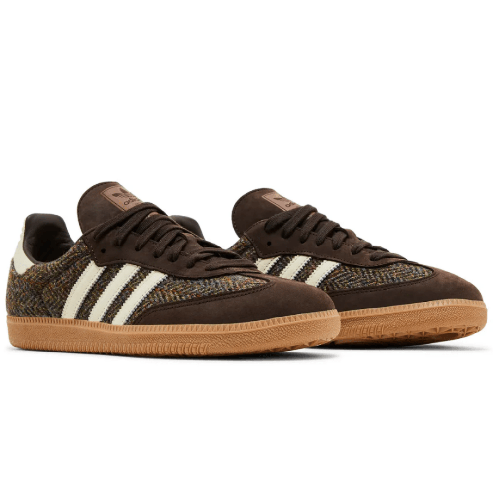 adidas Samba OG 'Tweed Pack - Dark Brown' - Cloud Treadadidas samba brown gum sole dubaiadidas samba limited edition dubai