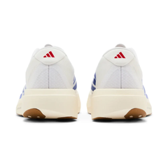 adidas Adizero Evo SL White Royal Blue on feet Dubai