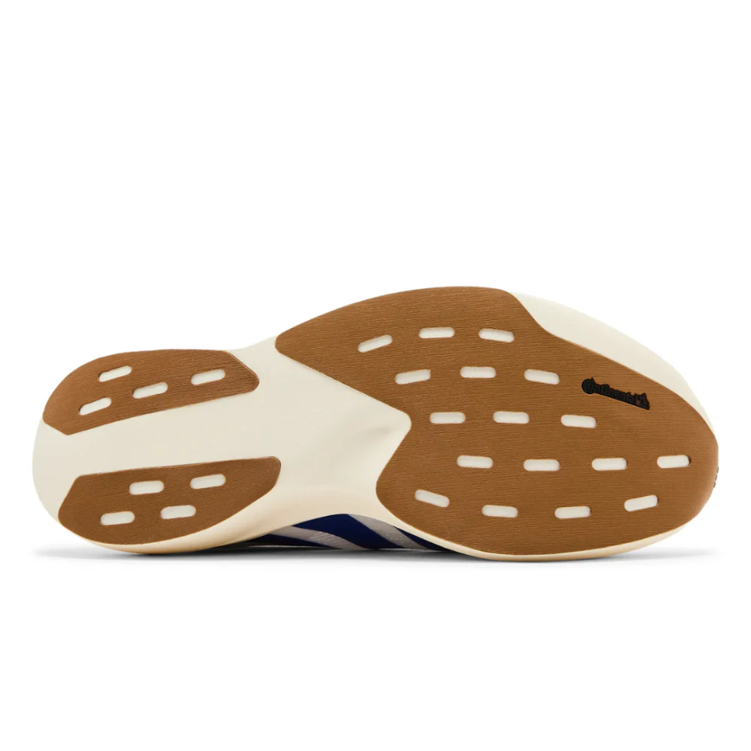 adidas Adizero Evo SL White Royal Blue texture macro