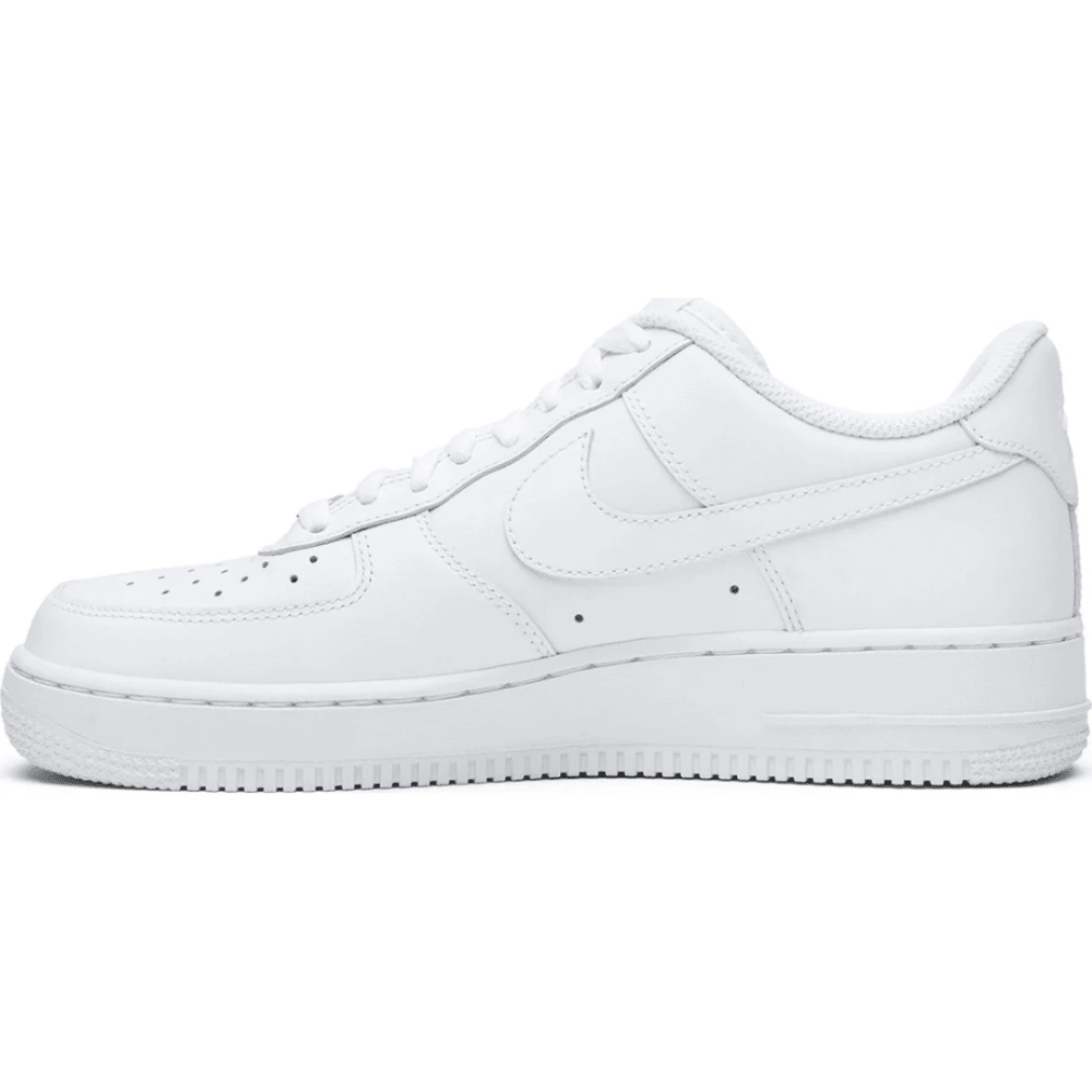 Nike Air Force 1 07 White Heel Branding UAE