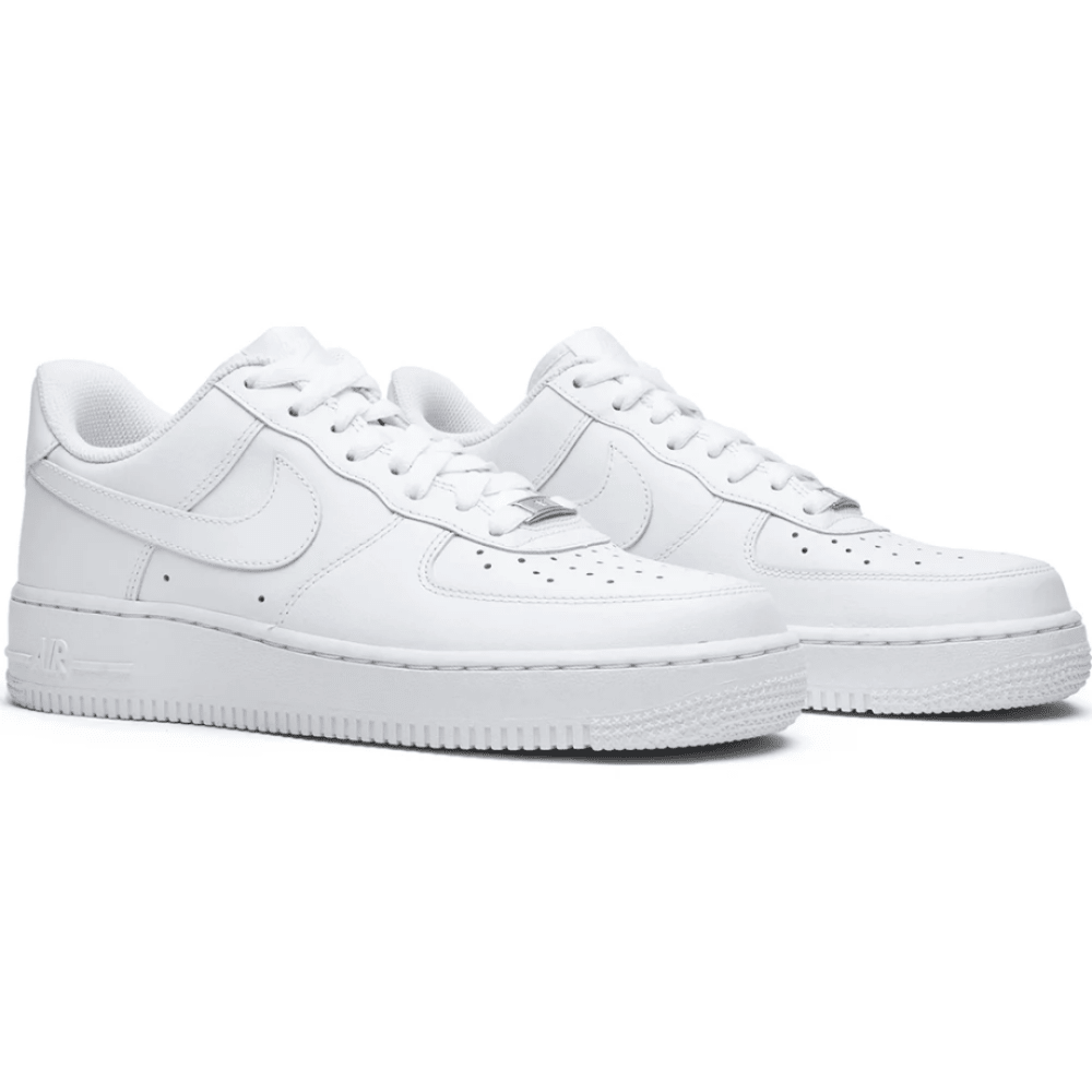 Nike Air Force 1 07 White On Feet UAE