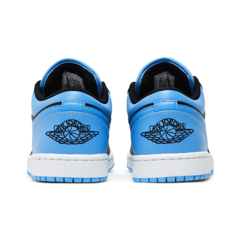 Air Jordan 1 Low University Blue Heel Branding UAE