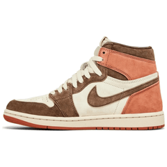 Air Jordan 1 Retro High OG Dusted Clay on feet Dubai