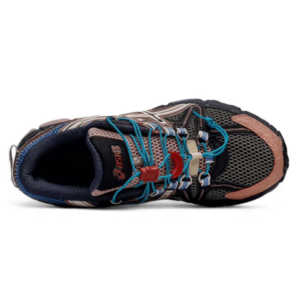 Asics Gel Kahana 8 FL "Brown Blue" - Cloud Treadasics brown blue sneakers uaeasics brown trail shoes dubai