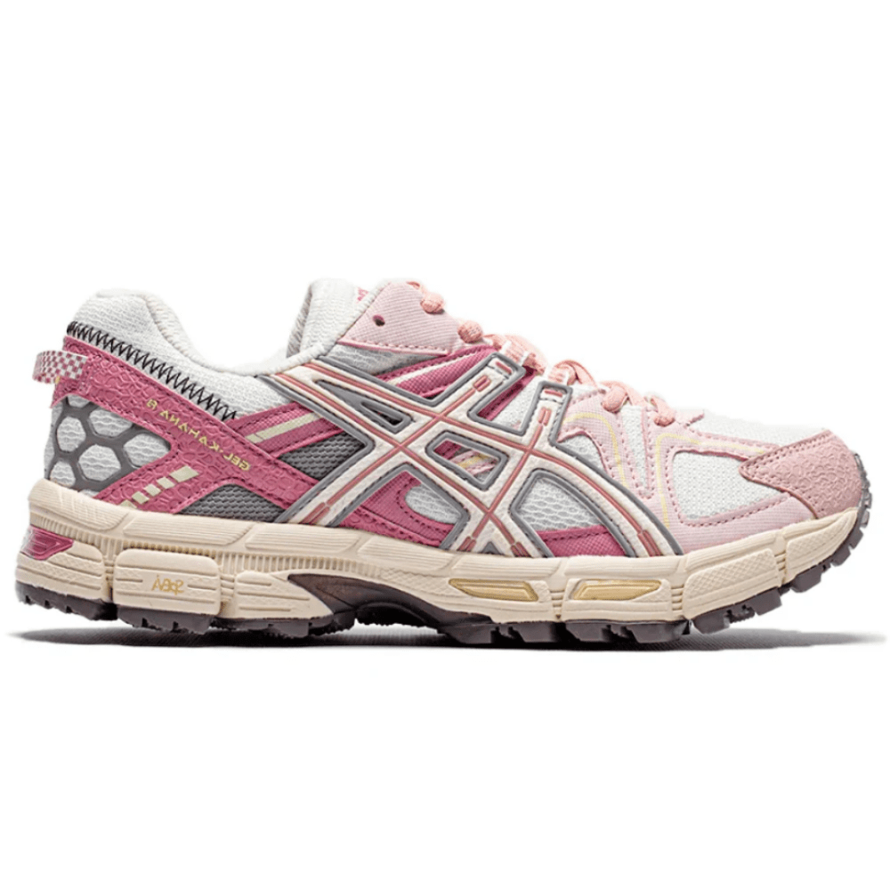 Asics Gel - Kahana 8 "White Pink" - Cloud Treadasics gel kahana 8 dubai uaeasics gel kahana trail shoes dubai